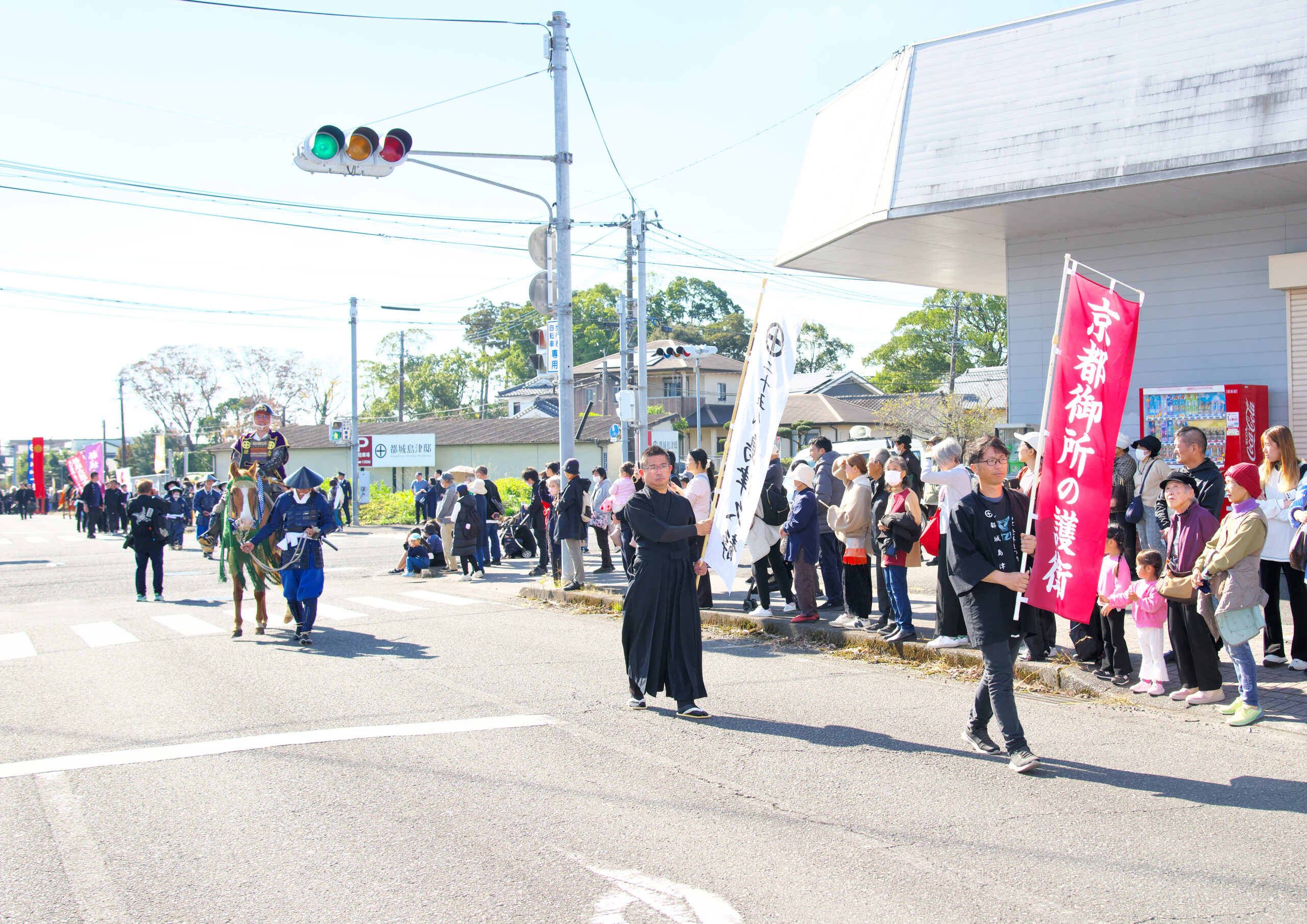 「京都御所の護衛」※騎馬武者